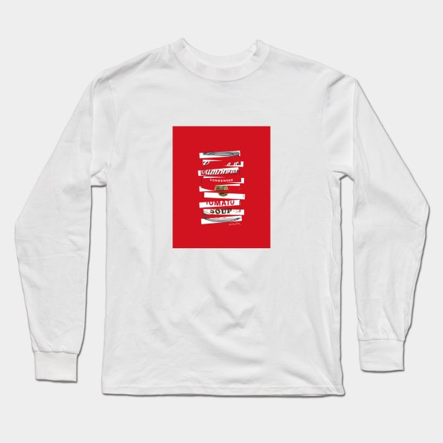 Corta con una sopa Long Sleeve T-Shirt by chuffle